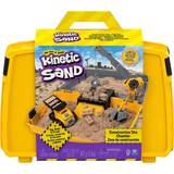 Sandleksaker Spin Master Kinetic Sand Construction Site Folding Sandbox Playset with Vehicle