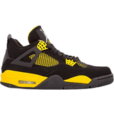 Nike Gula Skor Nike Air Jordan 4 Retro - Black/White/Tour Yellow