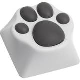 Keycaps Tangentbord ZOMOPLUS Cat's Paw Aluminium Keycap White/Grey
