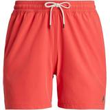 Elastan/Lycra/Spandex - Herr Badkläder Polo Ralph Lauren Traveller Swim Shorts - Red Reef