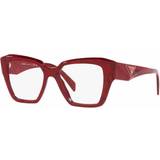 Prada Röda Glasögon & Läsglasögon Prada PR 09ZV 15D1O1