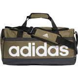 Adidas Duffelväskor & Sportväskor adidas Essentials Linear Duffel Bag Medium - Olive Strata/Black/White