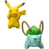 Figurer på rea Pokémon Battle Figures Pikachu & Bulbasaur