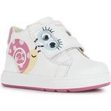 Geox Girl's Biglia First Steps Shoes - White Dk Pink