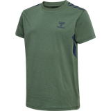 Hummel Staltic Cotton T-shirts S/S - Duck Green (219635-6770)