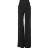 Chloé Dam Byxor & Shorts Chloé Wide-leg pants Black 50% Virgin Wool, 50% Cashmere Black
