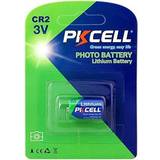 Cr2 3v batterier och laddbart PKCELL Cr2 3v hq lithium battery, high capacity 850 mah, best before 12/2026