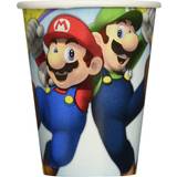 Amscan 581554 266 ml Super Mario Paper Cups