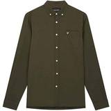 Lyle & Scott Bomull Skjortor Lyle & Scott Regular Fit Oxford Shirt - Olive Green