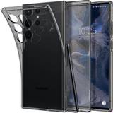 Gråa - Samsung Galaxy S23 Ultra Mobilskal Spigen Liquid Crystal Case for Galaxy S23 Ultra