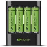 Batteriladdare Batterier & Laddbart GP Batteries ReCyko U421 Laddningsbart AA Nickel-metallhydrid NiMH
