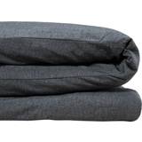 Calvin Klein Sängkläder Calvin Klein Cotton Body Solid Duvet Cover Black, Grey