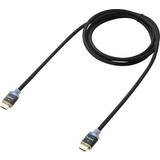 SpeaKa Professional HDMI-kablar SpeaKa Professional HDMI Cable HDMI-A plug, HDMI-A