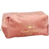 Guld Necessärer Something Different Good Vibes Only Toiletry Bag