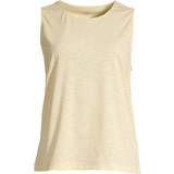 Casall Texture Muscle Tank Top - Stockholm Yellow