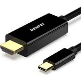 USB C to HDMI HDMI 3 Cable [Thunderbolt 3 MacBook Pro MacBook Air/iPad Pro