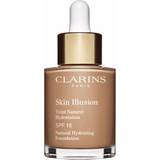Flytande Foundations Clarins Skin Illusion Natural Hydrating Foundation SPF15 #112 Amber