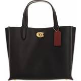 Coach Willow Tote 24 - Brass/Black