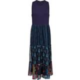 Desigual Dam - Långa klänningar Desigual Dudas Dresses Blue