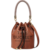 Skinn Bucketväskor på rea Marc Jacobs The Leather Bucket Bag - Argan Oil