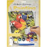 Royal & Langnickel Pyssel Royal & Langnickel Paint by Numbers Kit Majestic Macaws