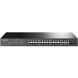 TP-Link Fast Ethernet Switchar TP-Link T1500-28PCT (TL-SL2428P)