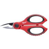 Milwaukee scissors for electrician with tool crimping tool