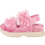 Päls - Rosa Sandaler UGG Fluff Sugar Sandal for Women in Pink, 8, Sustainable