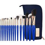Bdellium Tools Golden Triangle Phase III Complete 15pc. Brush Set with Pouch