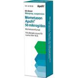 Mometasonfuroat - Nässpray Receptfria läkemedel Apofri Mometasone Apofri 50mg 60 doser Nässpray