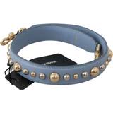 Dolce & Gabbana WoMens Blue Leather Handbag Accessory Shoulder Strap Atanado Veg Leather One Size