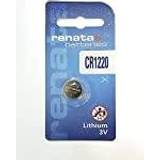 Batteri cr1220 batterier och laddbart Renata uhrenbatterien CR1220