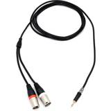 Sommer cable Kablar Sommer cable HBA-3SM2-0300 Adapterkabel [1x XLR-kontakt 3-polig Teleplugg