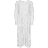 Dam - Långa klänningar - Lös Noella Macenna Long Dress - White