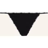 Karl Lagerfeld Dam Underkläder Karl Lagerfeld Mini Logo G-string, Woman, Black