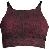 Casall Hot Yoga Sports Bra - Red Patterned