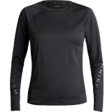 Röhnisch Dam T-shirts Röhnisch Active Logo Long Sleeve - Black