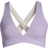 Casall V-neck Crossback Bikini Top, Lavender