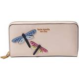 spade new york Dragonfly Novelty Embellished Saffiano Leather Continental Wallet - Morning Beige