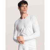 Calida Vita Överdelar Calida Cotton Code Shirt Long Sleeve White * Kampanj *