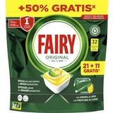 Fairy Städutrustning & Rengöringsmedel Fairy All in One Dishwasher Tablets Lemon 32-pack