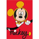 Gula Tavlor & Posters Barnrum Komar Mickey Mouse Magnifying Glass 50x70cm