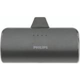Iphone laddare lightning Philips DLP2510C/03 – Mini powerbank för iPhone Lightning-kontakt – bärbar extern laddare – 2 500 mAh – svart