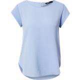 Only Vic Loose Short Sleeve Top - Vista Blue