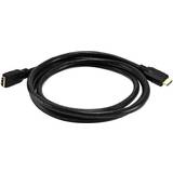 Kablar Monoprice Commercial Premium 6ft 24AWG CL2 High Speed HDMI Cable Female Extension