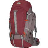 High Sierra Pathway Internal Frame Hiking Backpack, Cranberry/Slate/Redrock, 70L