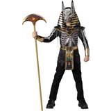 Fun World Brun Maskeradkläder Fun World Boy's anubis skeleton warrior costume