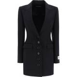 Dolce & Gabbana Kläder Dolce & Gabbana Single Breasted Technical Jersey Turlington Jacket - Black