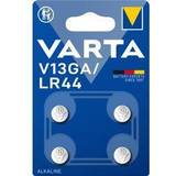 Varta A76 Batterier & Laddbart Varta LR44 4-pack