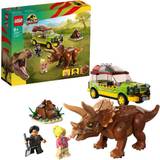 Dinosaurier Byggleksaker Lego Jurassic World Triceratops Research 76959